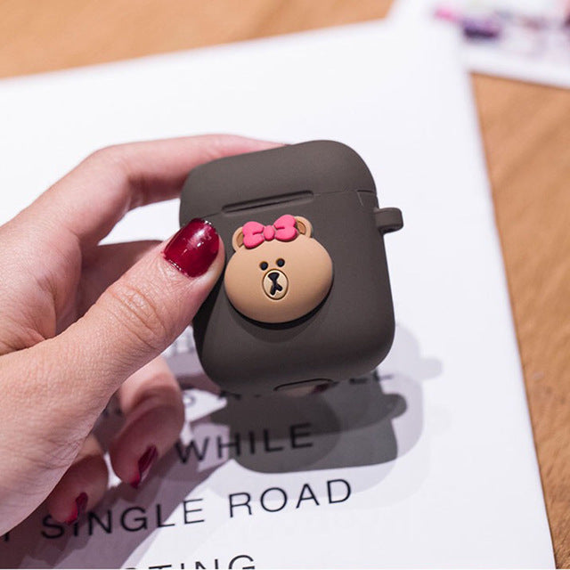 Kawaii Silicone AirPod Cases - phosos store
