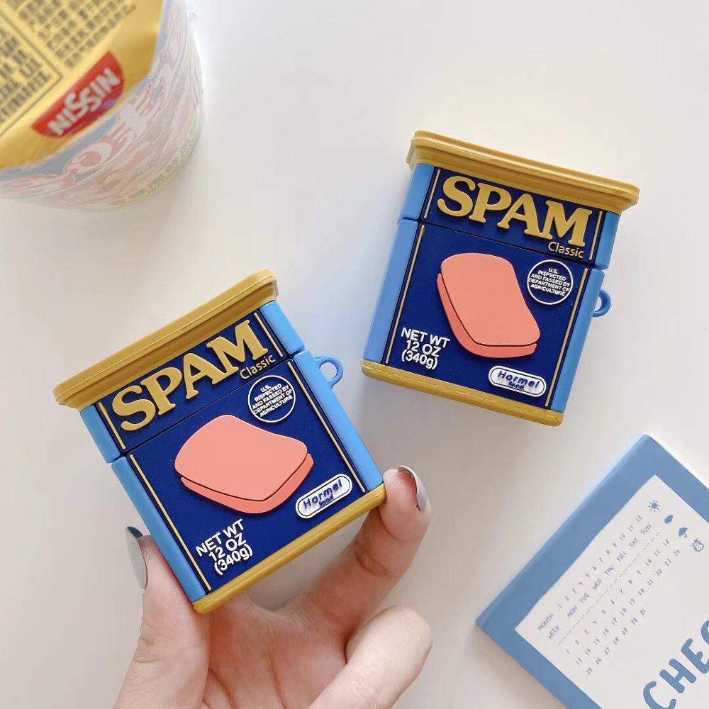 Spam Meat Silicone AirPods Case - phosos store
