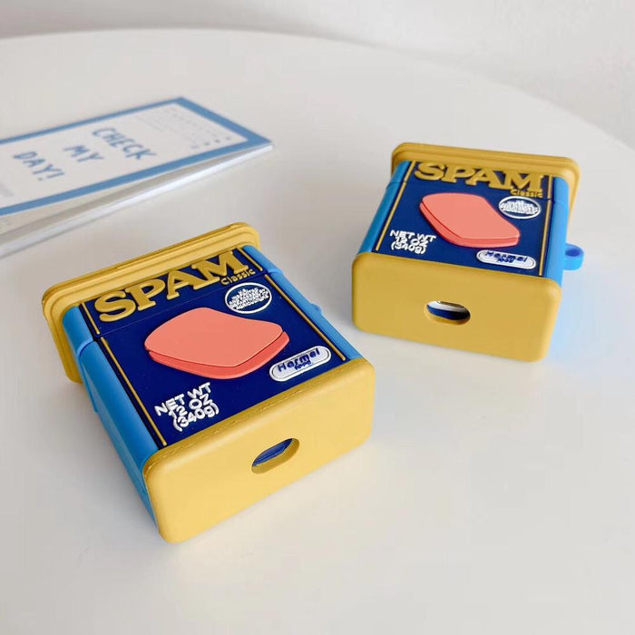 Spam Meat Silicone AirPods Case - phosos store