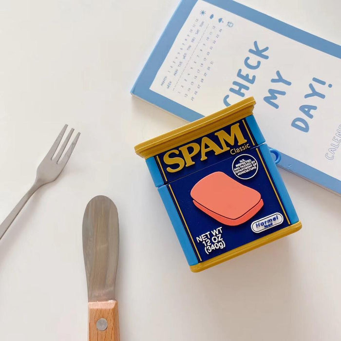 Spam Meat Silicone AirPods Case - phosos store