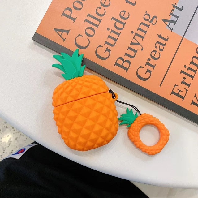 Pineapple Silicone AirPod Cases - phosos store