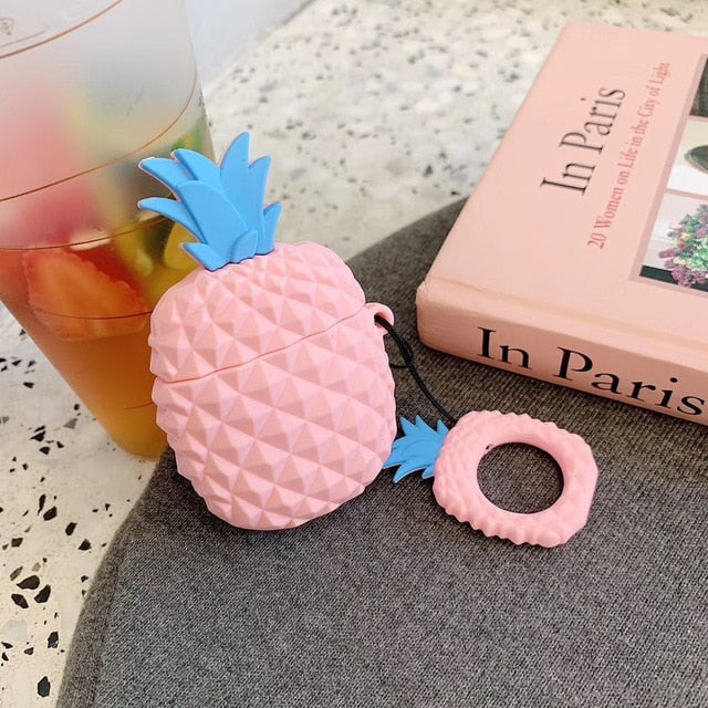 Pineapple Silicone AirPod Cases - phosos store