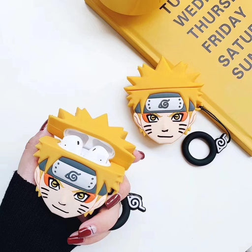 Naruto Uzumaki Silicone AirPods Case - phosos store